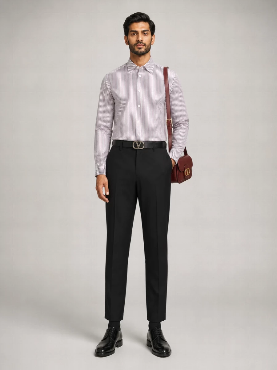 Valentino Garavani Leather Belt