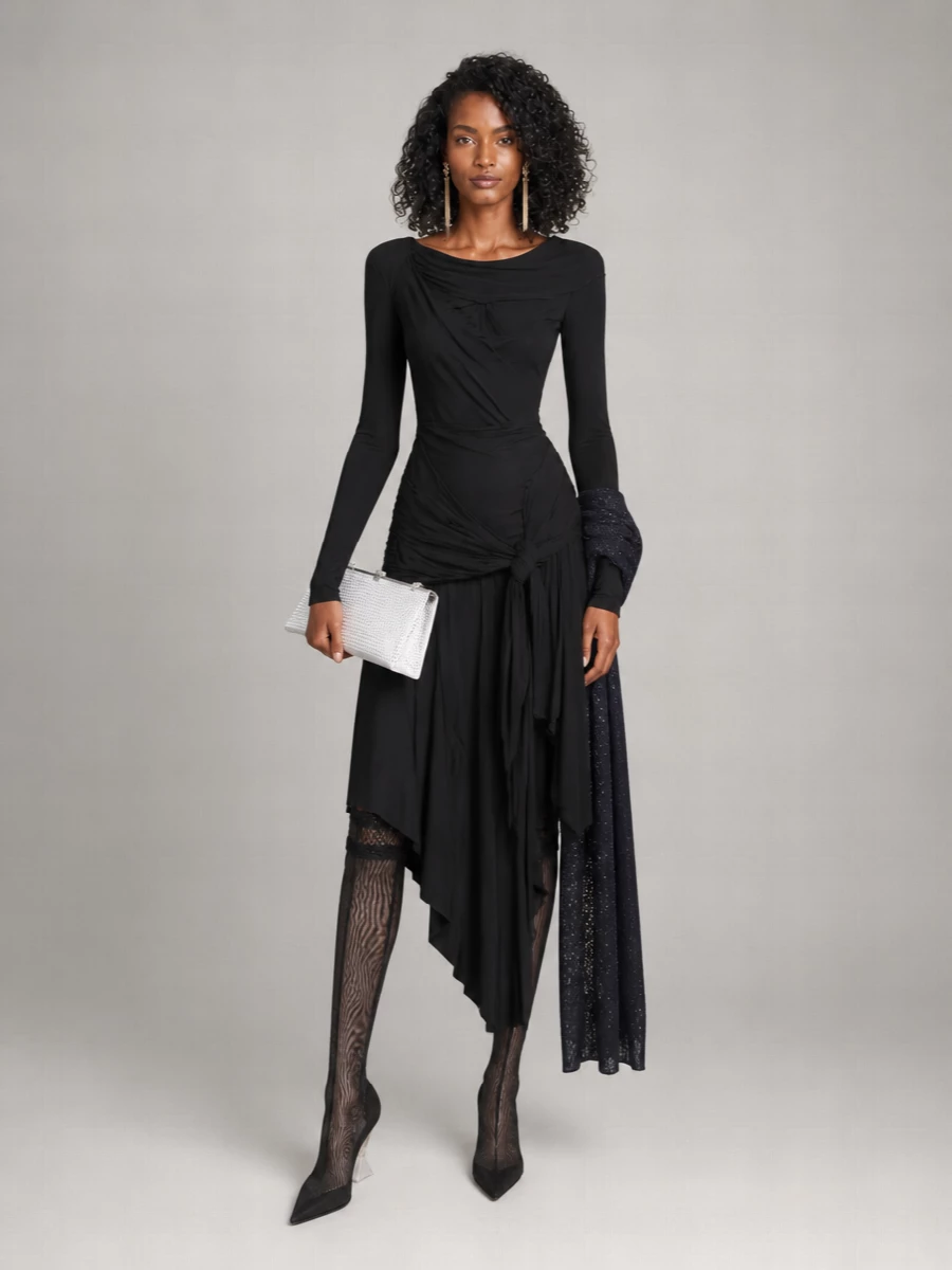 The Attico Mesh Floral Lace Thigh High Ankle Boots