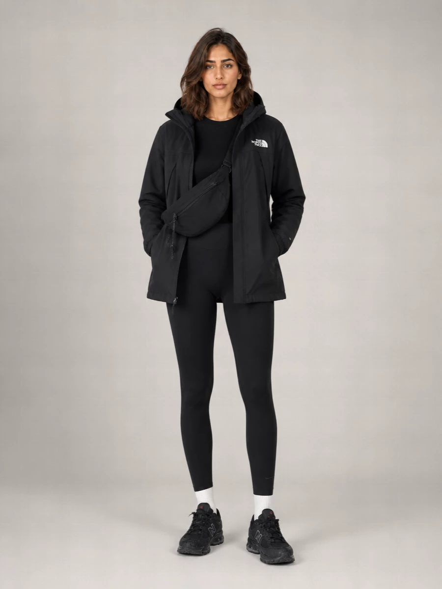 The North Face Polyester Hooded Parka Coat