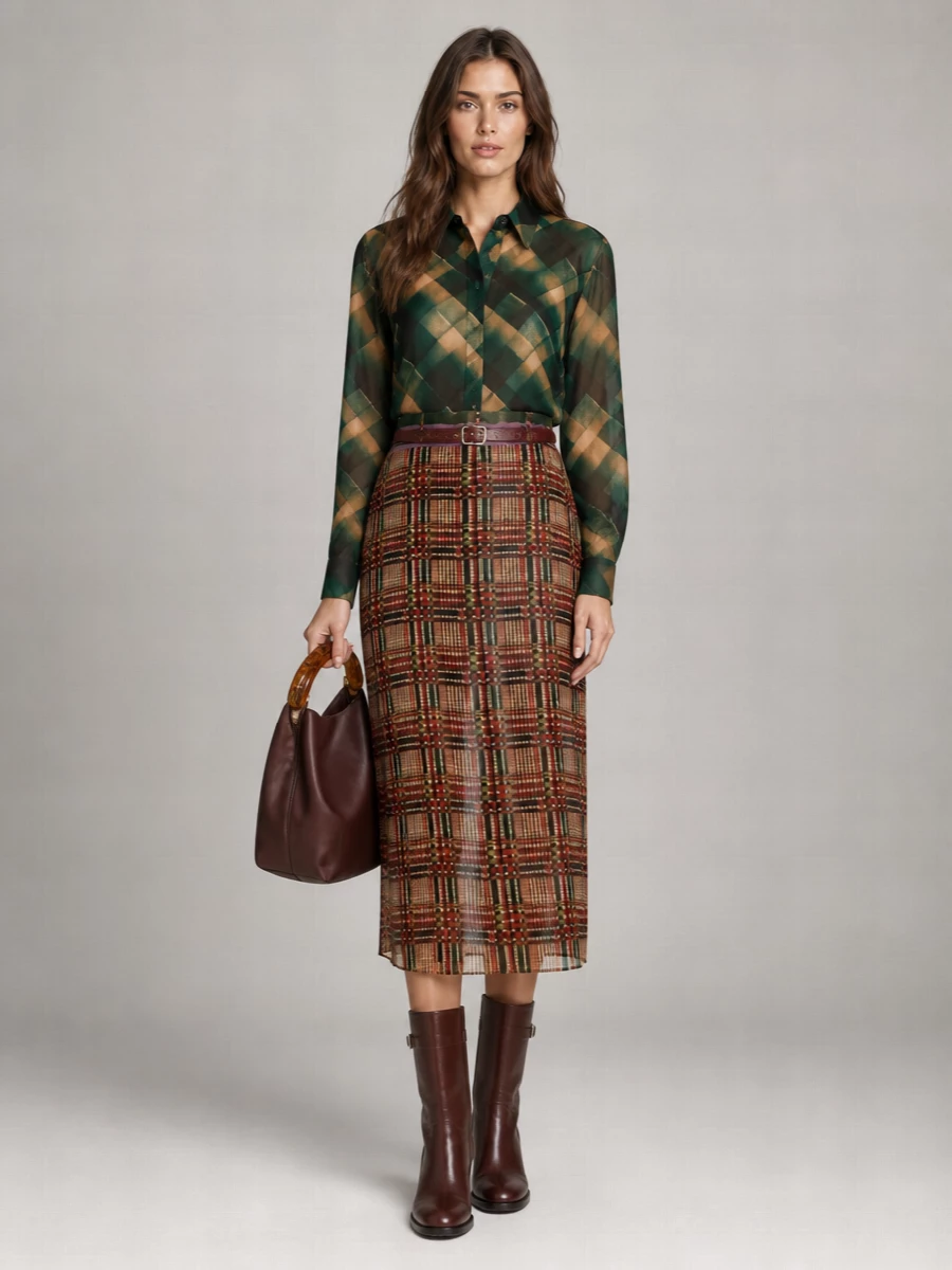 Dries Van Noten Wrap Skirt
