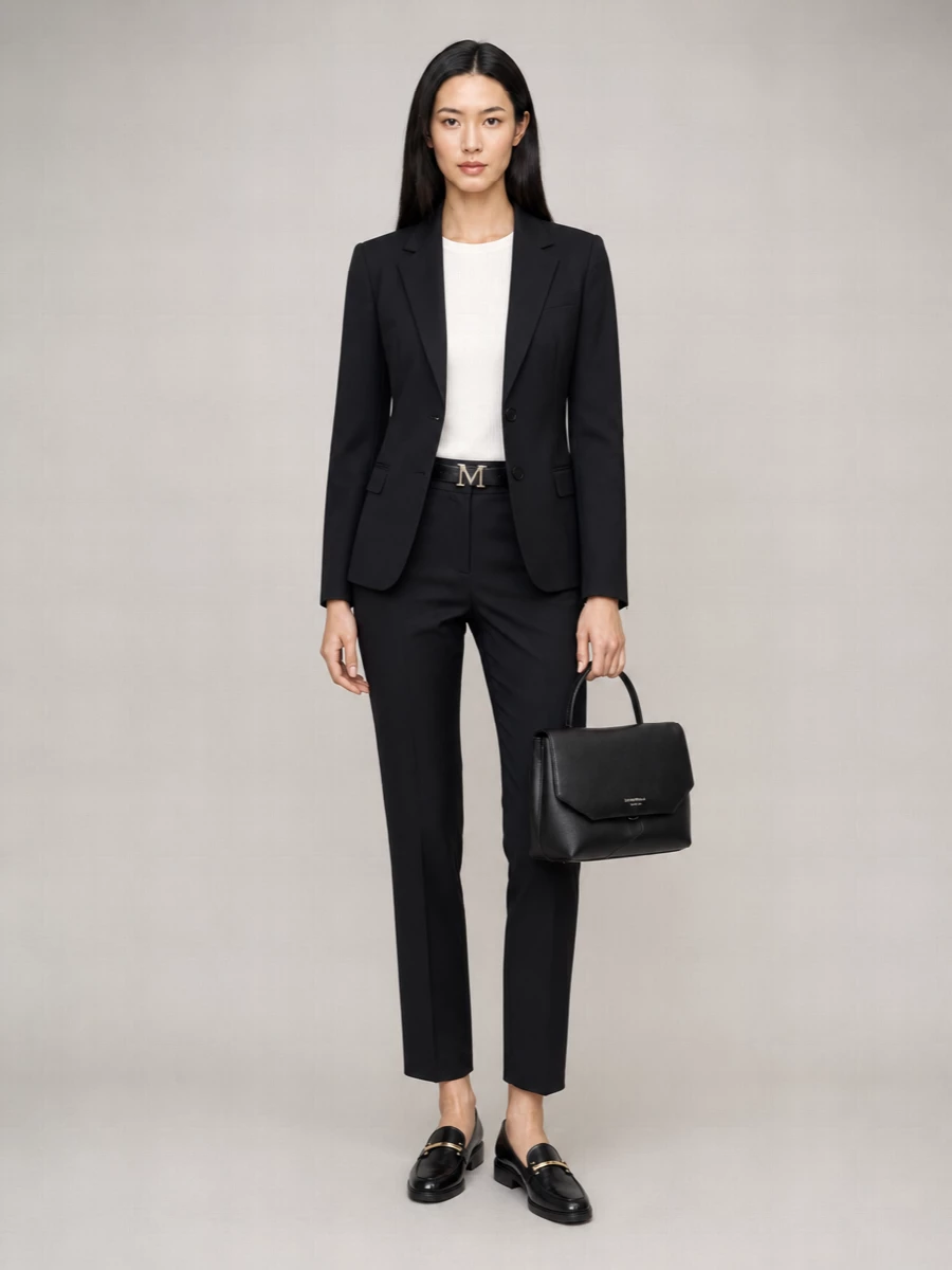 S Max Mara Single-Breasted Blazer
