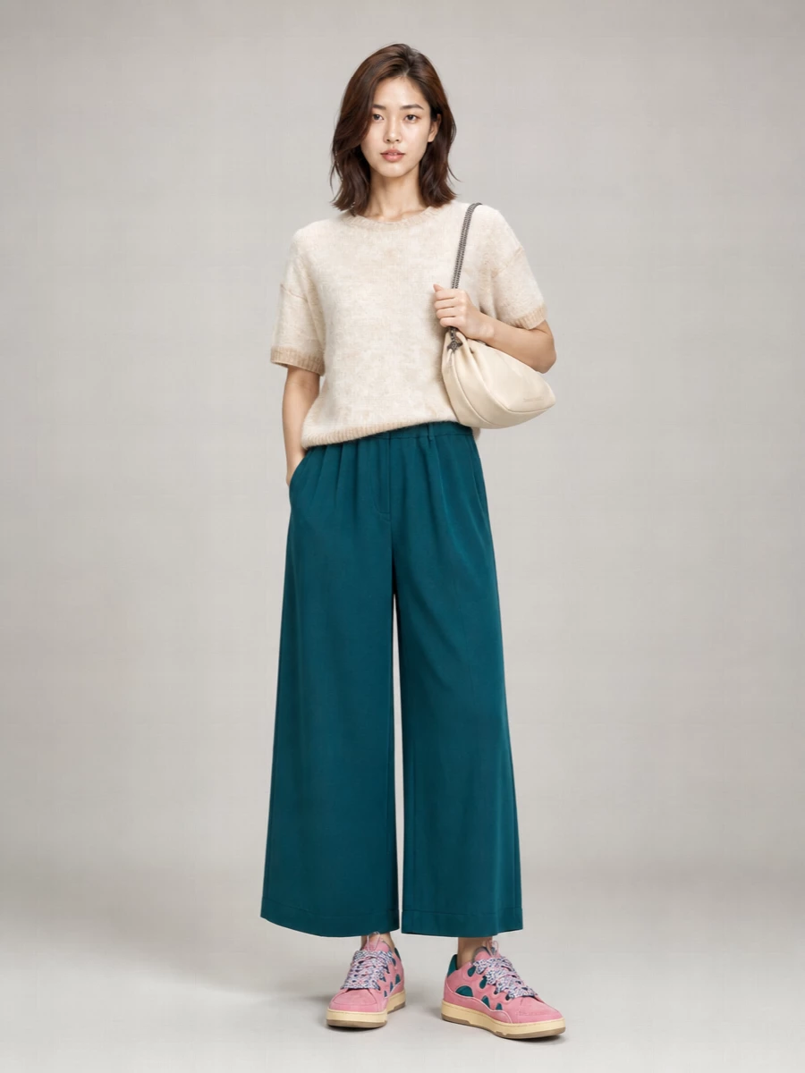 Lanvin Leather Low-Top Sneakers