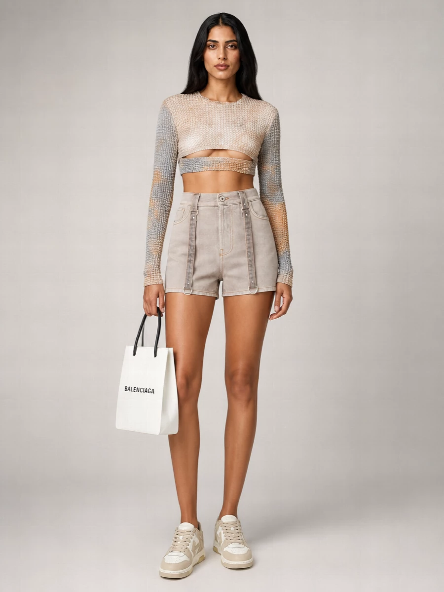 Off-White Denim Tailored Shorts