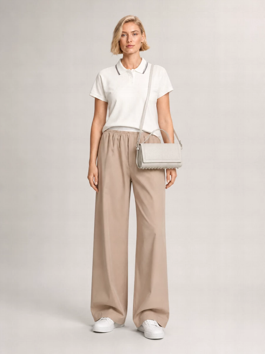 Alexander Wang Cotton Polo Top