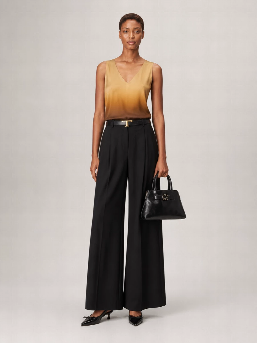 Sportmax Silk Gradient Top