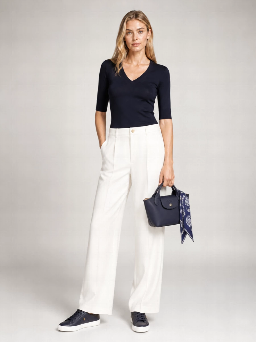 Longchamp Calf Leather Mini Tote Bag