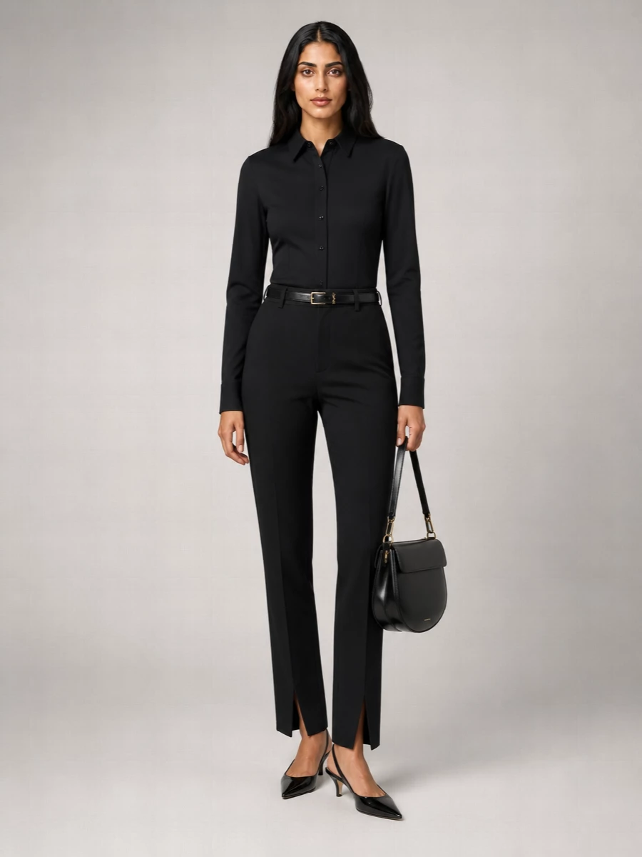 Sportmax Acetate Tailored Trousers