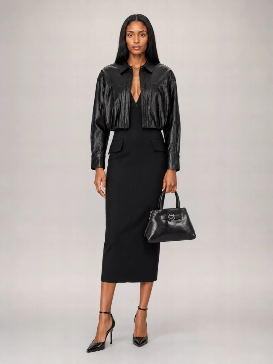 Sportmax Leather Jacket