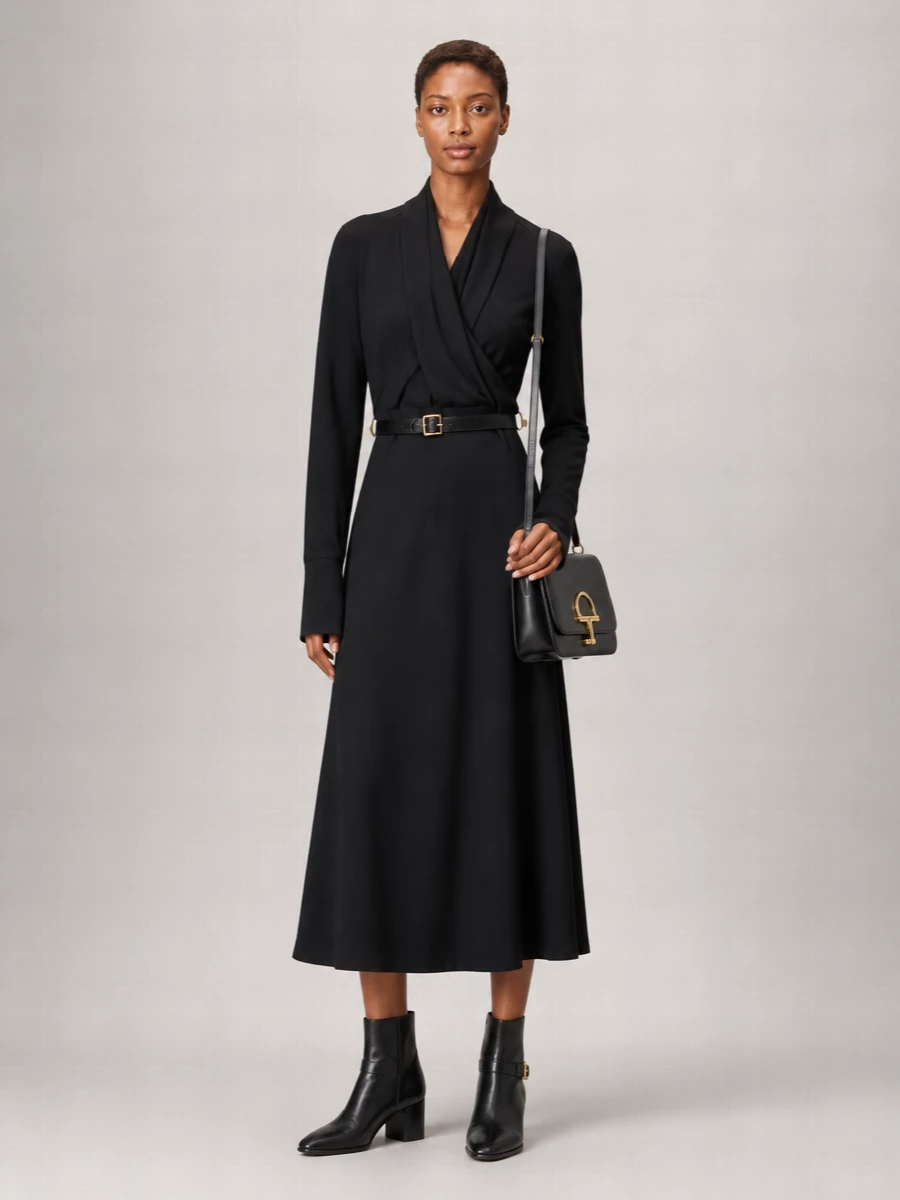 Gucci Calf Leather Shoulder Bag