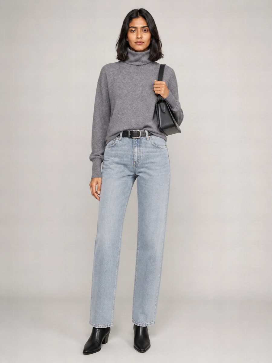 Haikure Denim Straight-Leg Jeans