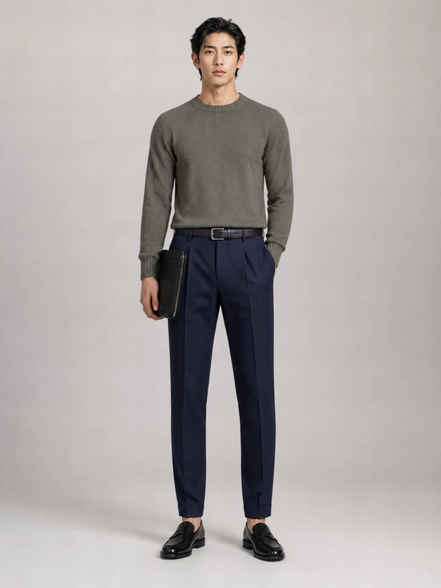 Pt Torino Straight Tailored Trousers