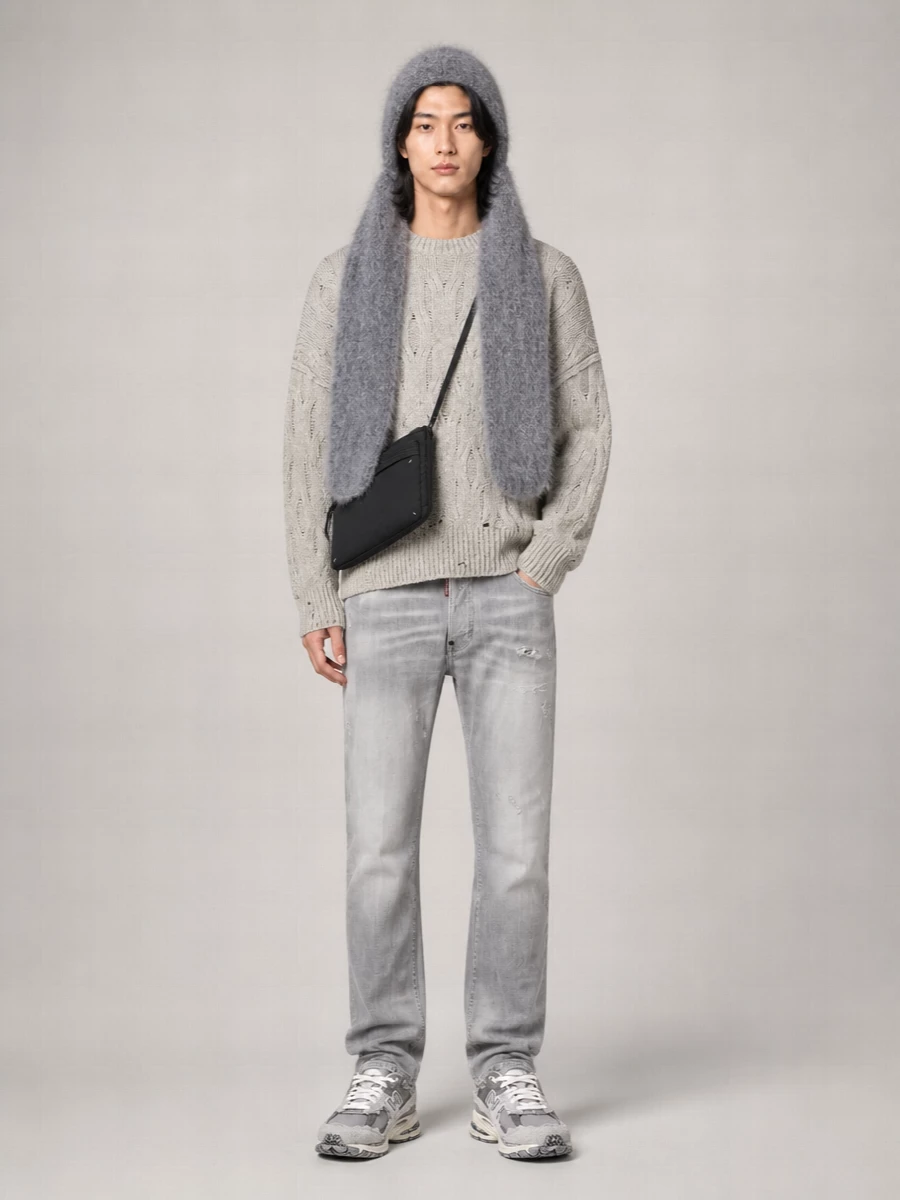 Maison Margiela Ribbed Beanie