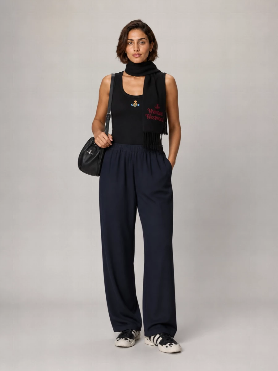Vivienne Westwood Ribbed Cropped Tank Top