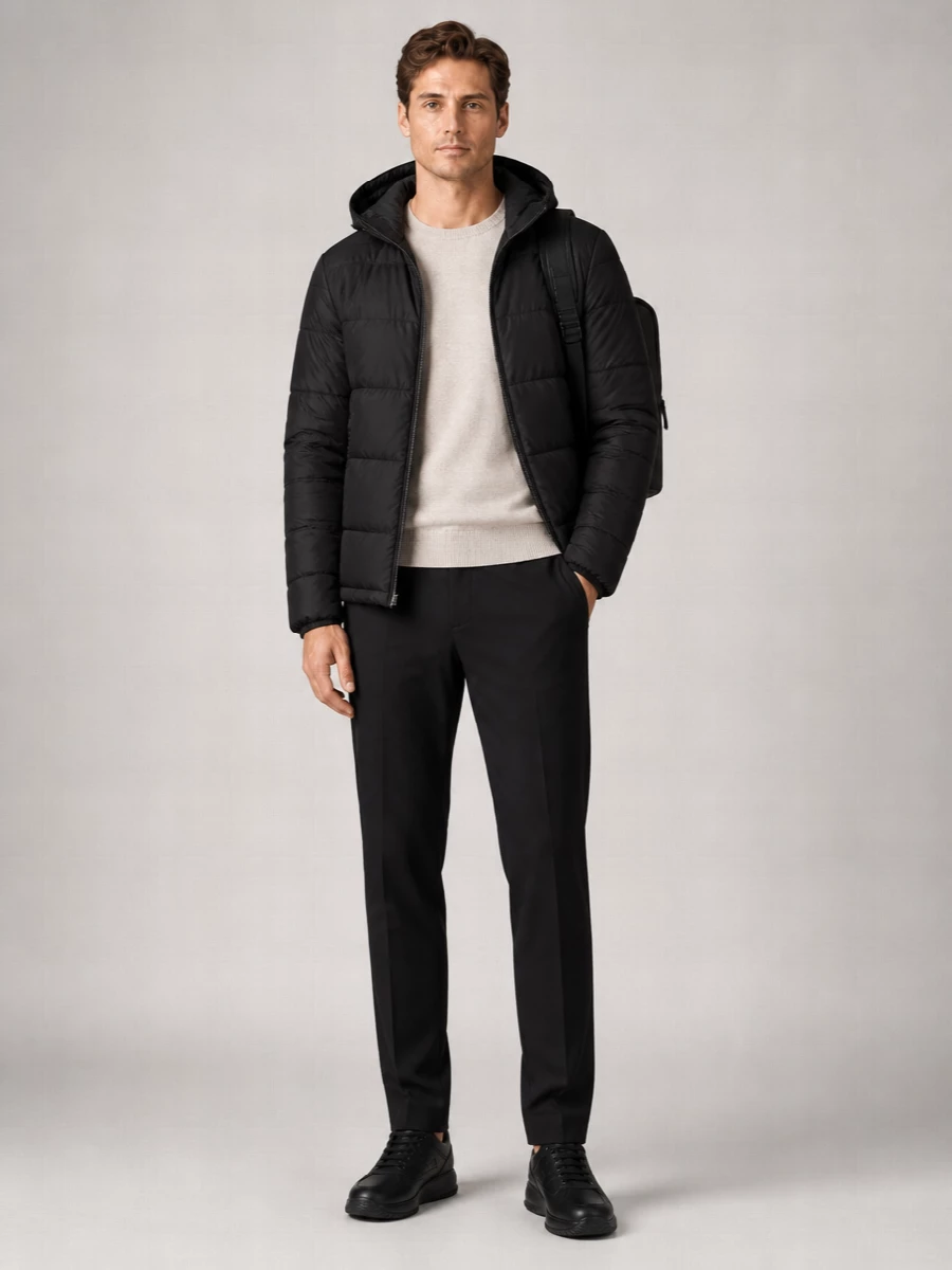 Herno Quilted Hooded Puffer Jacket