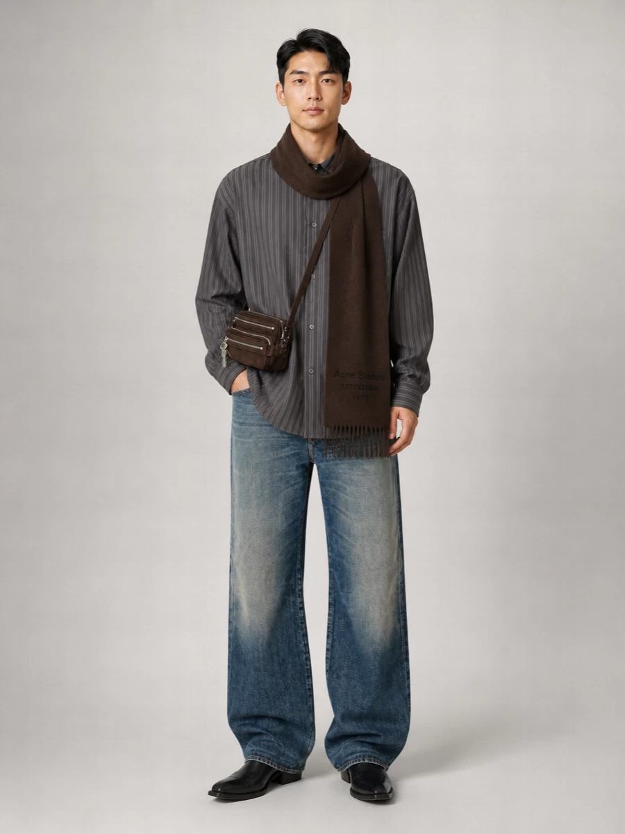 Acne Studios denim straight-leg jeans