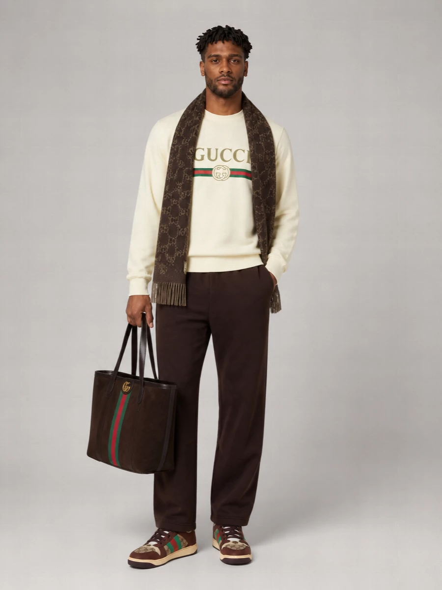 Gucci Cotton Crewneck Sweatshirt