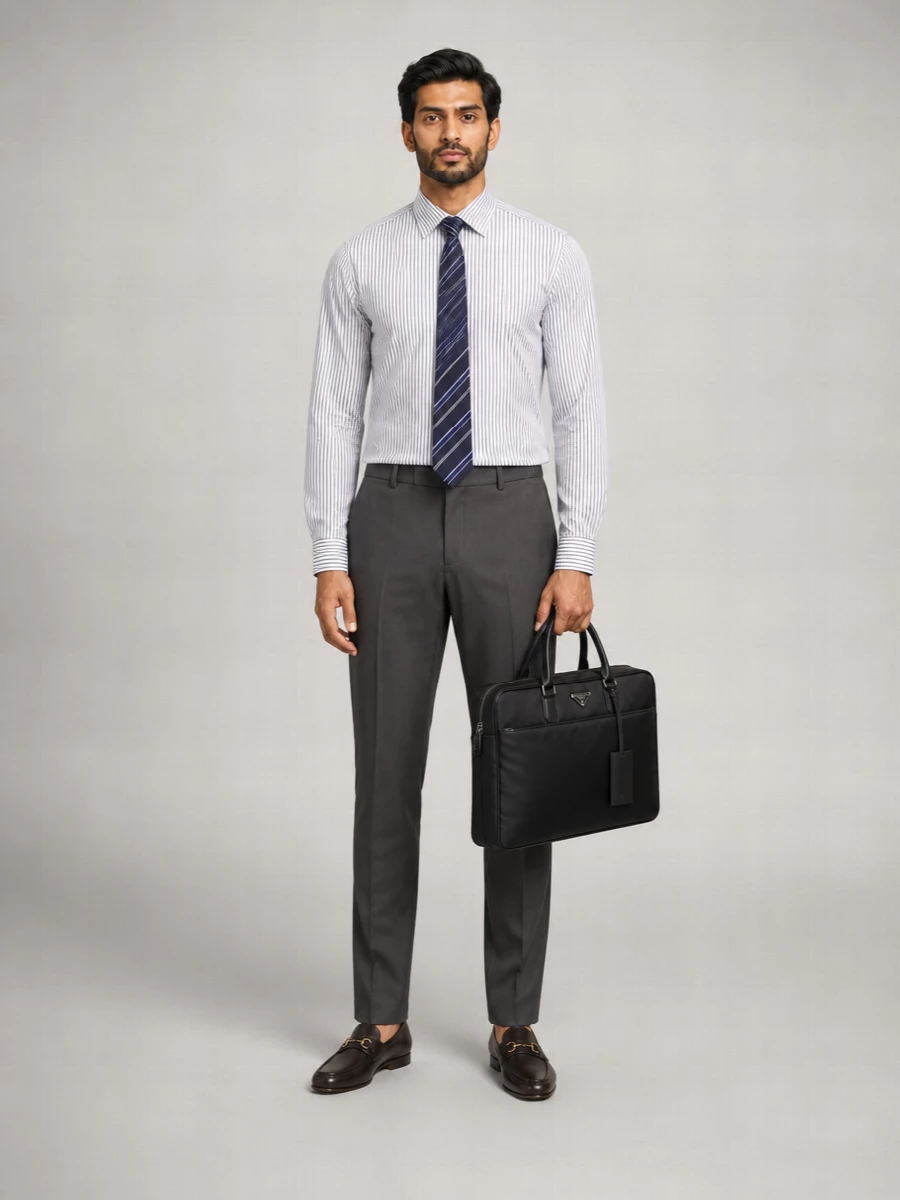 Prada Leather Briefcase