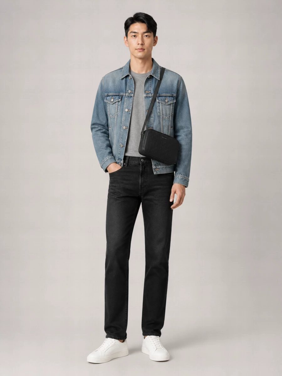 Saint Laurent Denim Trucker Jacket