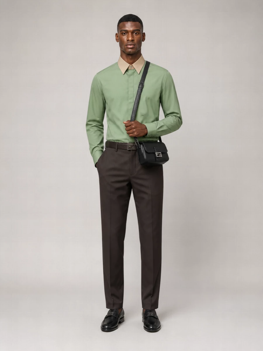 Fendi Cotton Poplin Shirt