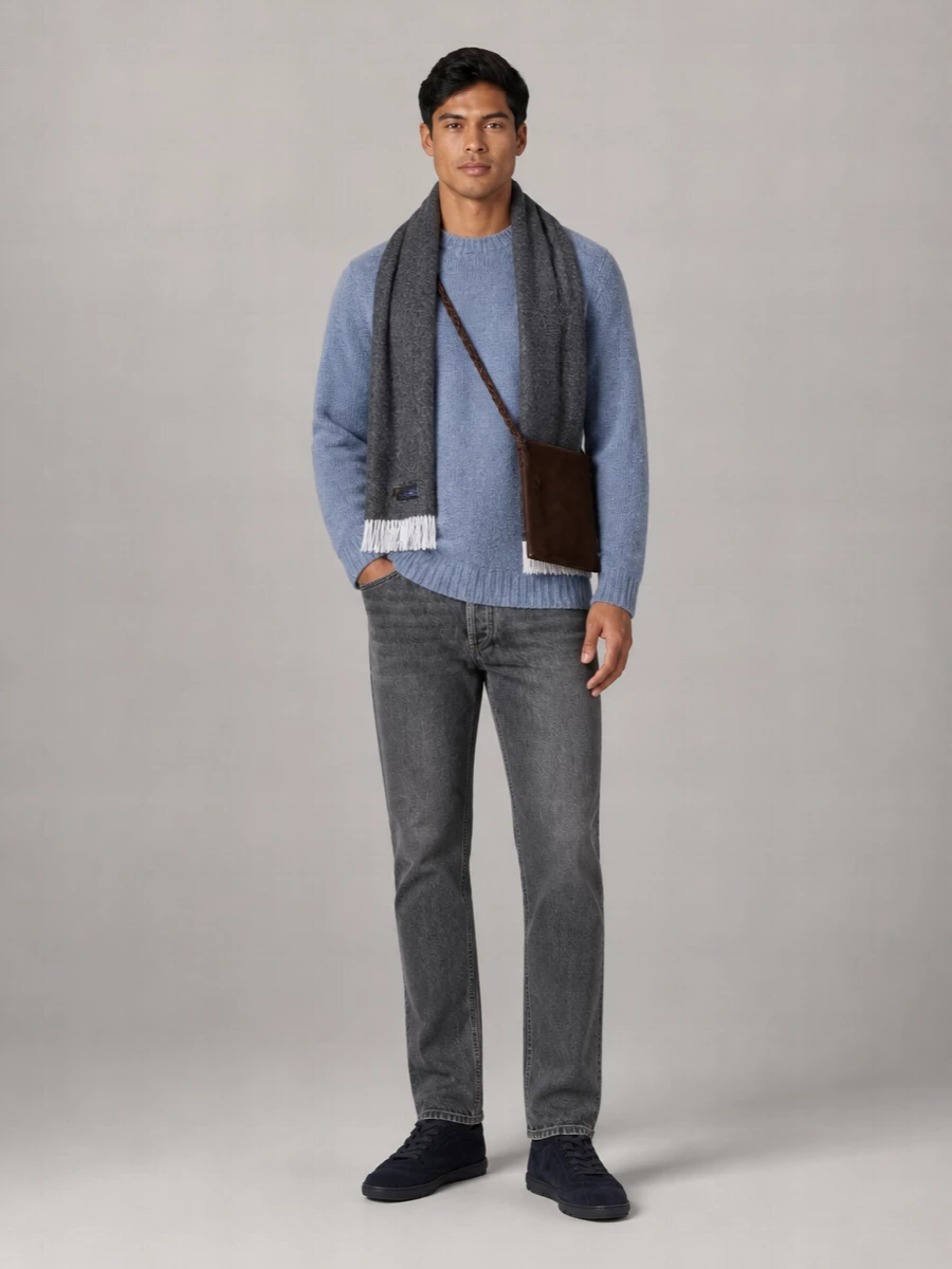 Beams Plus Wool Crewneck Sweater