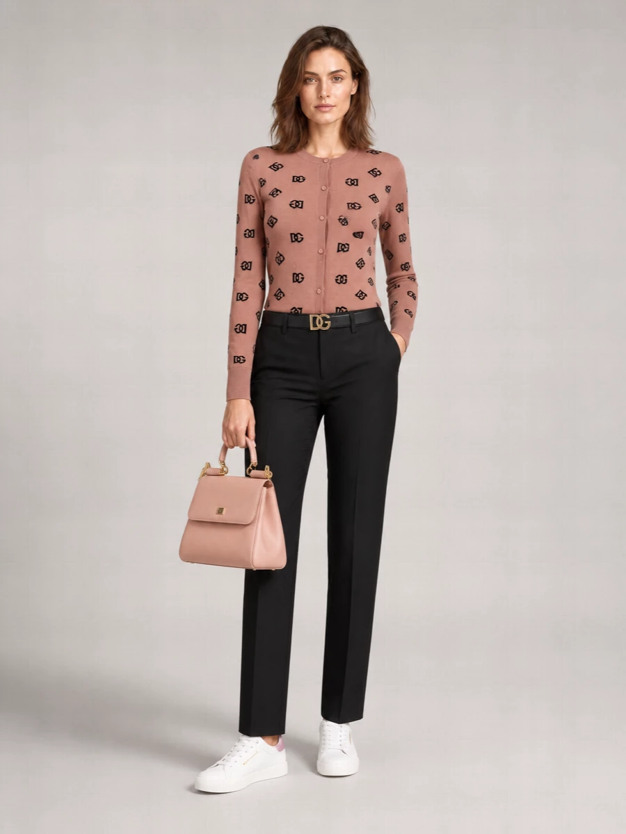 Dolce&Gabbana Silk Wool Cardigan