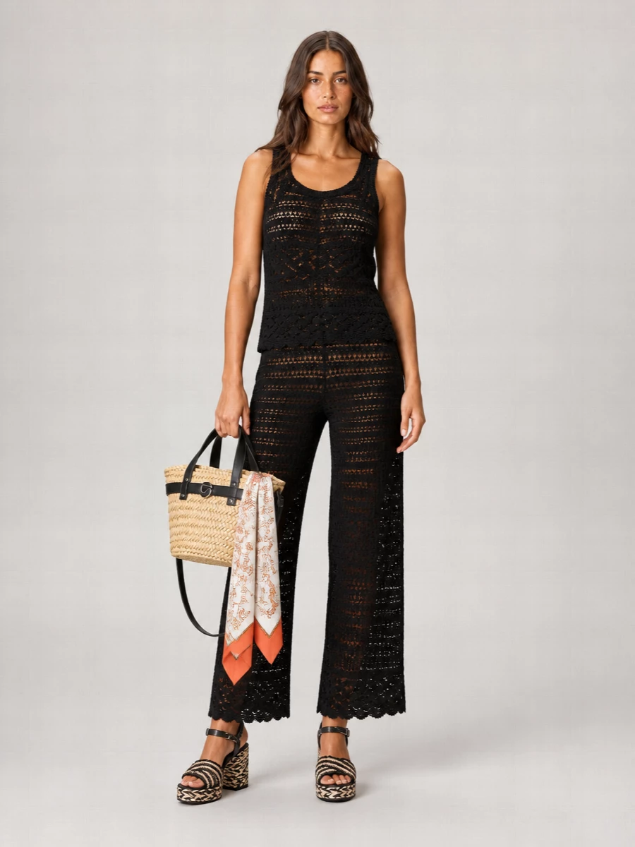 Semicouture Wide-Leg Trousers