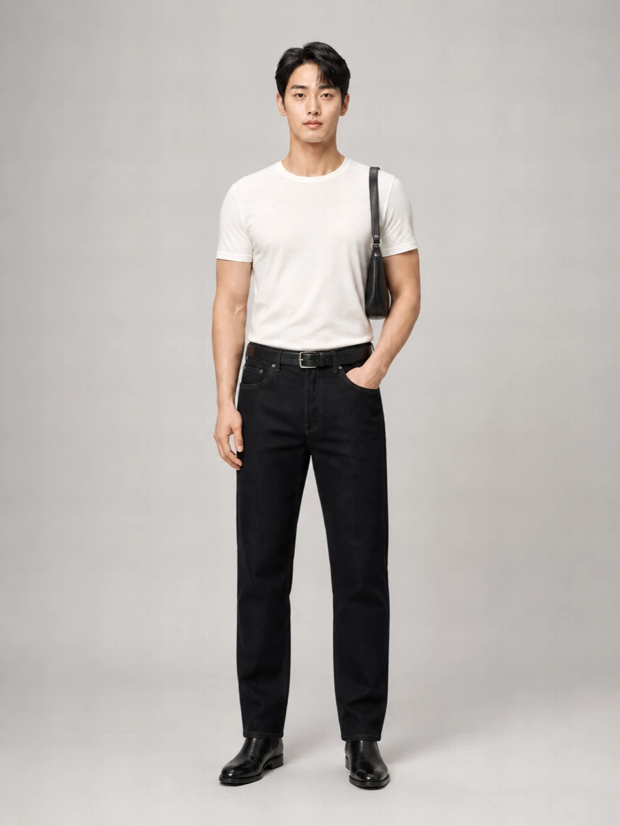 Jw Anderson Denim Straight-Leg Trousers