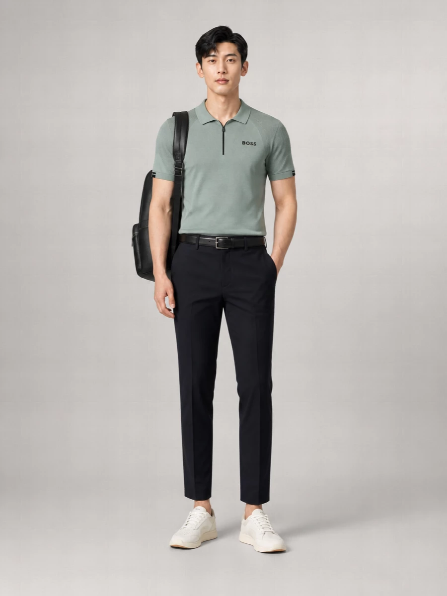 Boss Slim-Fit Short-Sleeve Polo Shirt