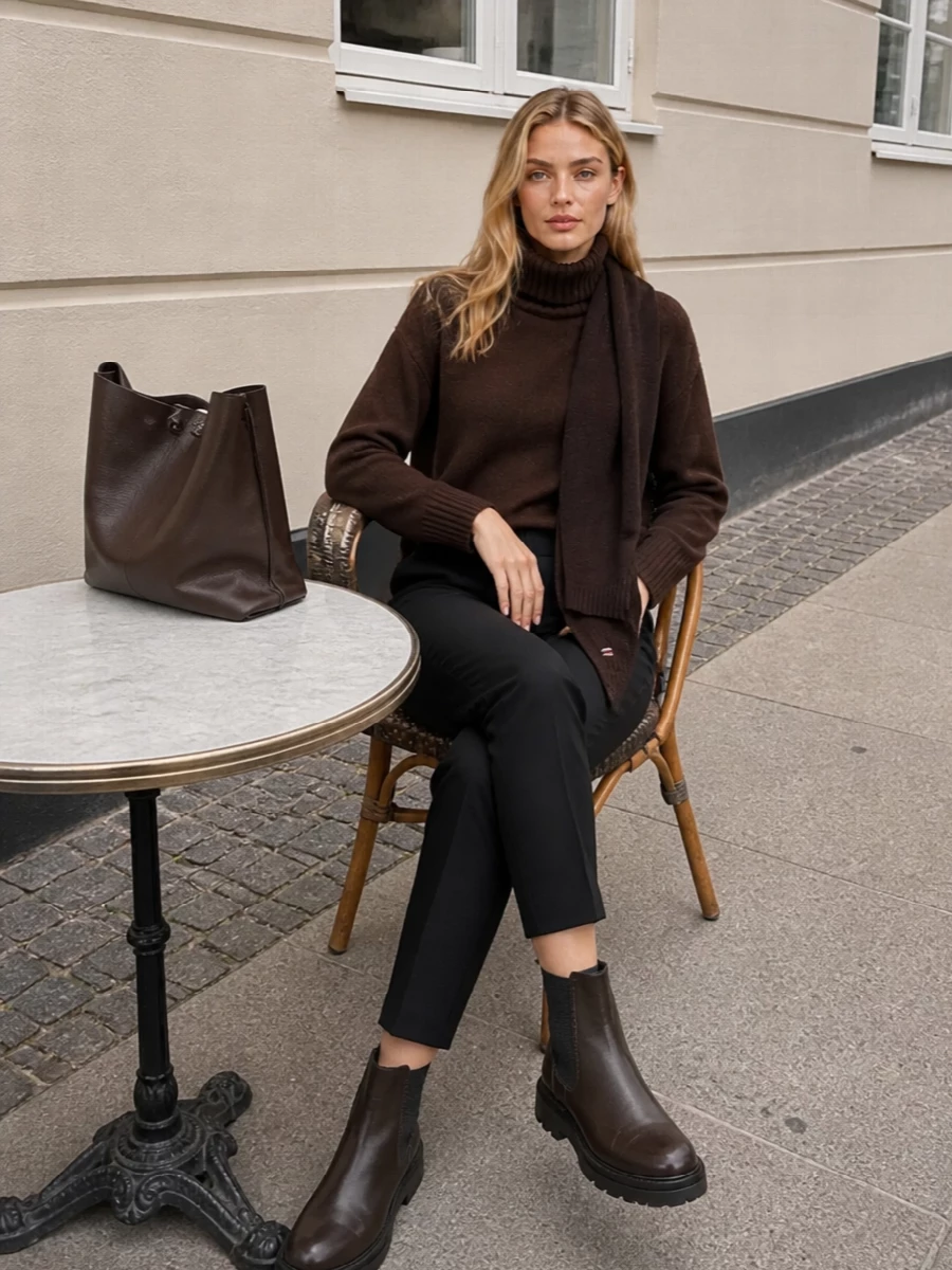 Extreme cashmere turtleneck brunello cucinelli boots