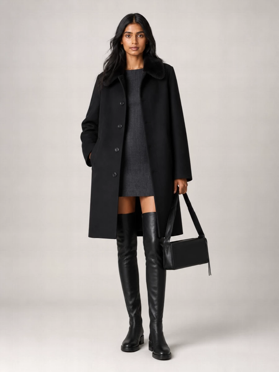 Our Legacy virgin wool single-breasted coat