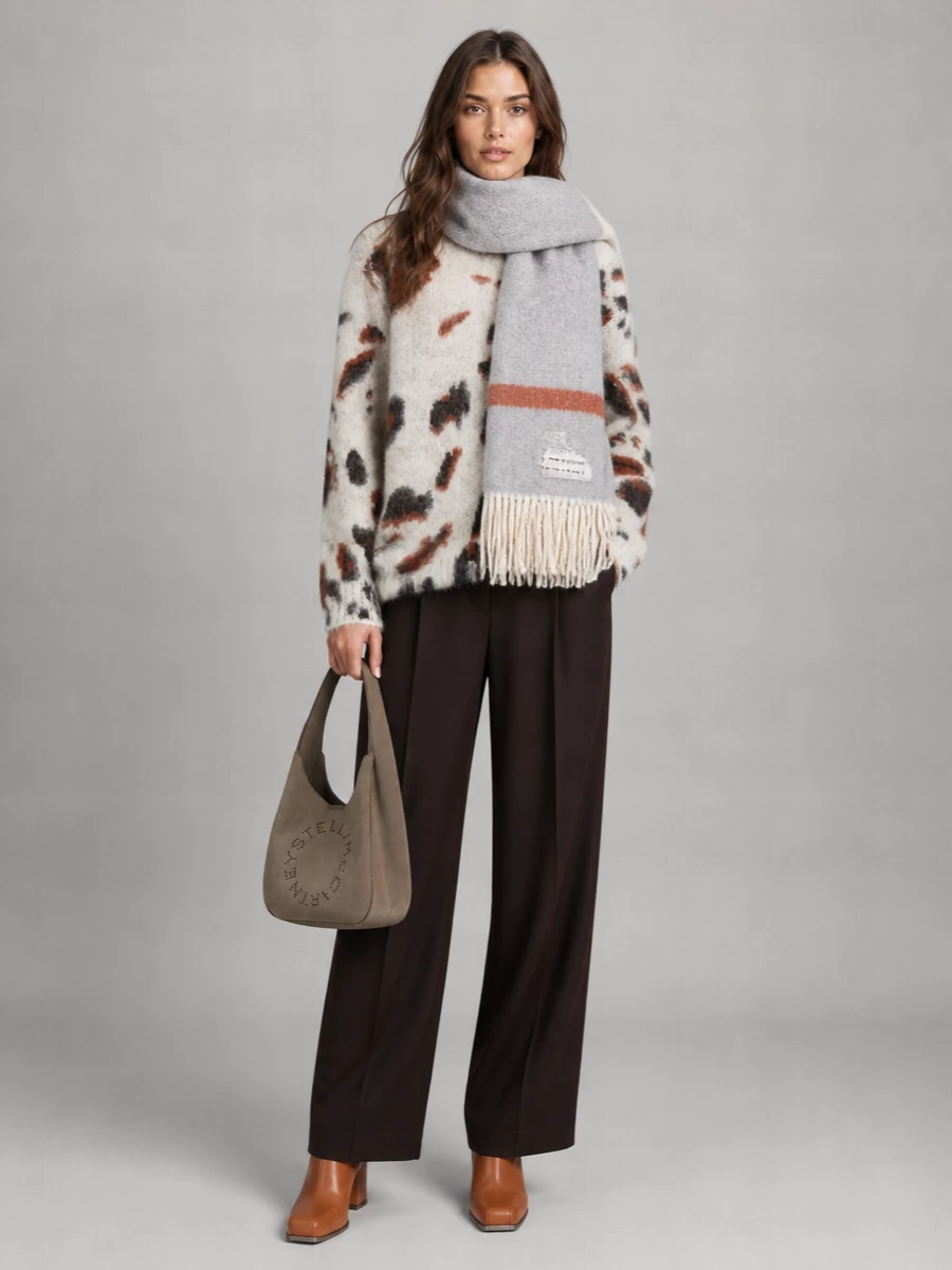Stella Mccartney Stella Logo Medium Shoulder Bag