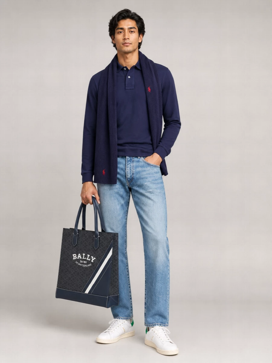 Polo Ralph Lauren Long-Sleeve Knit Polo Shirt