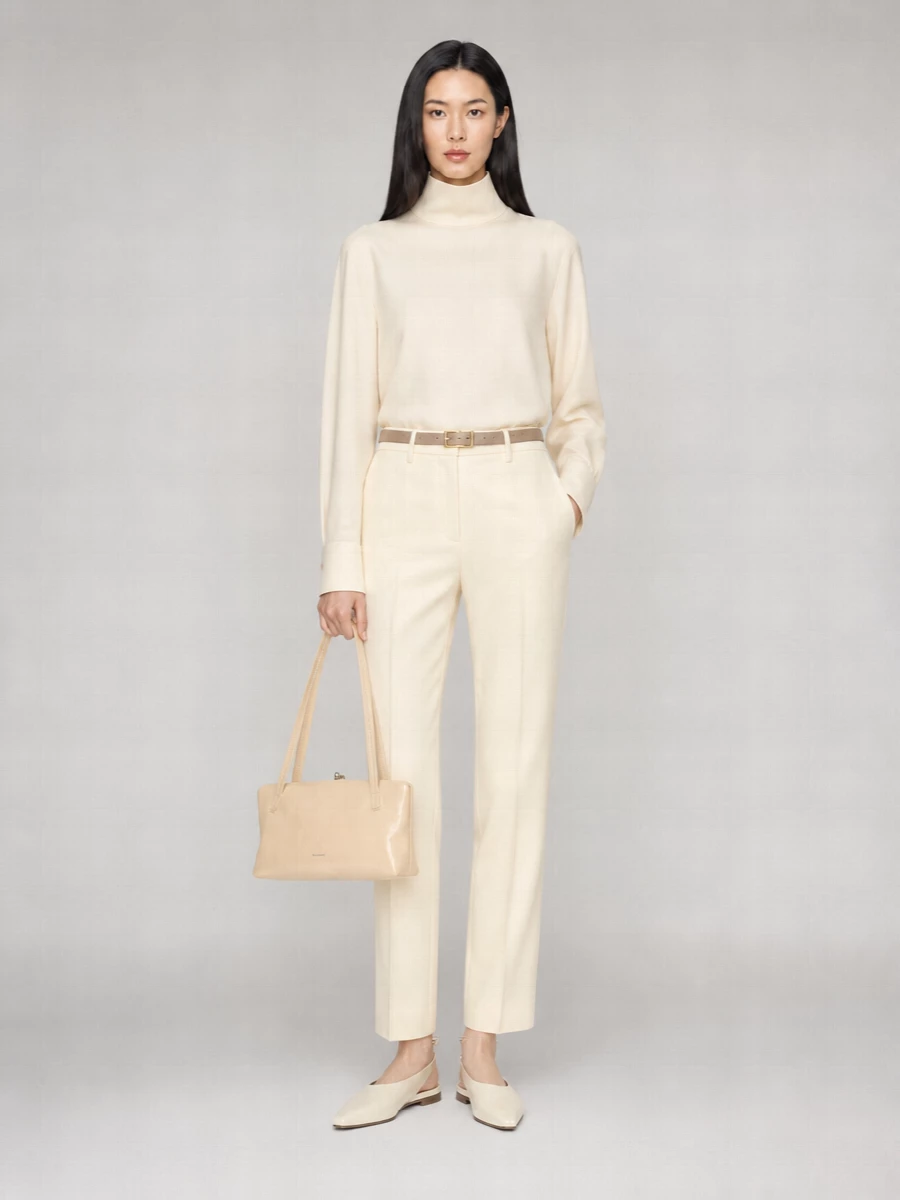 Jil Sander Cotton Tailored Trousers