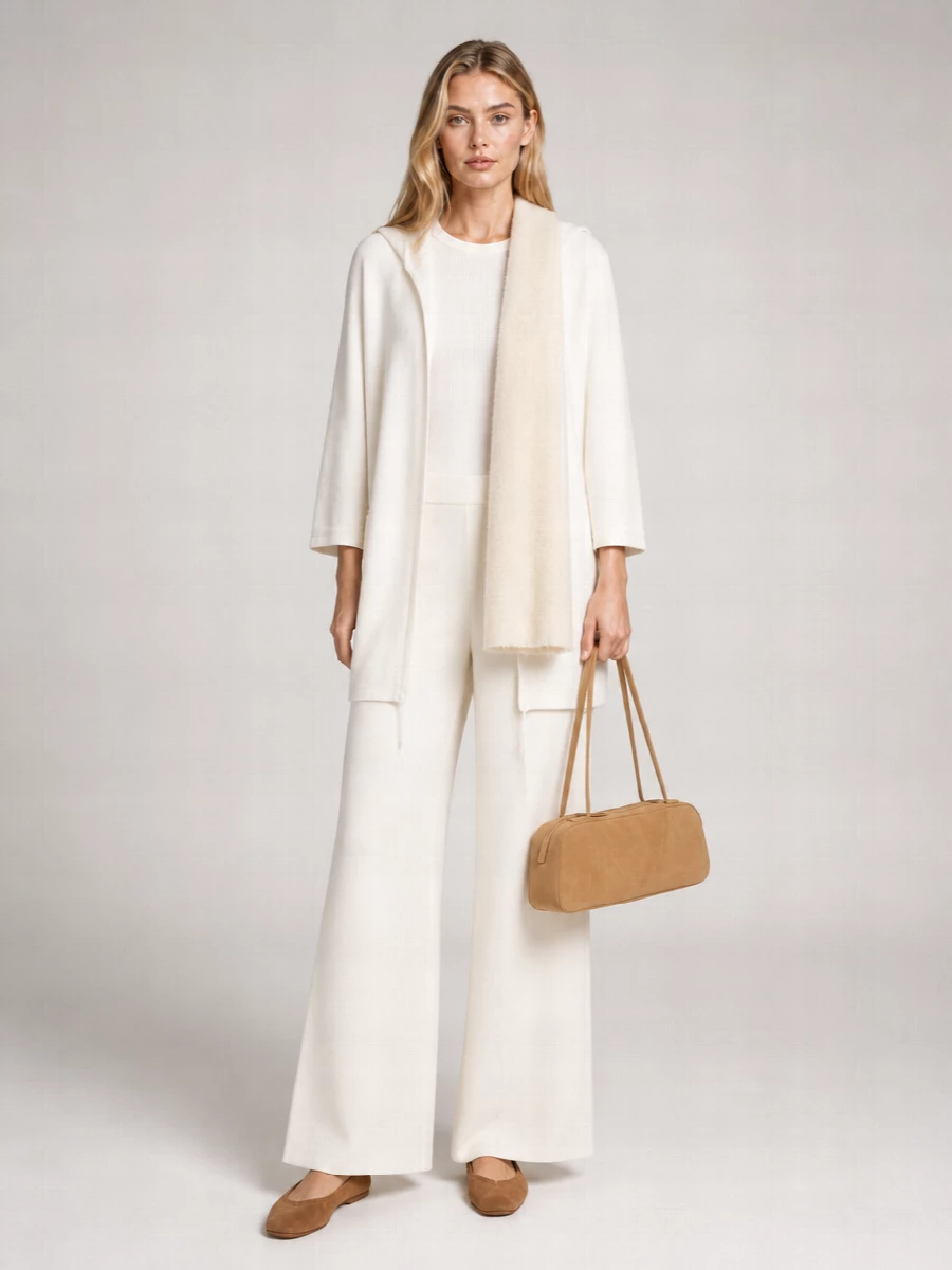 Max Mara Wool Hooded Cardigan