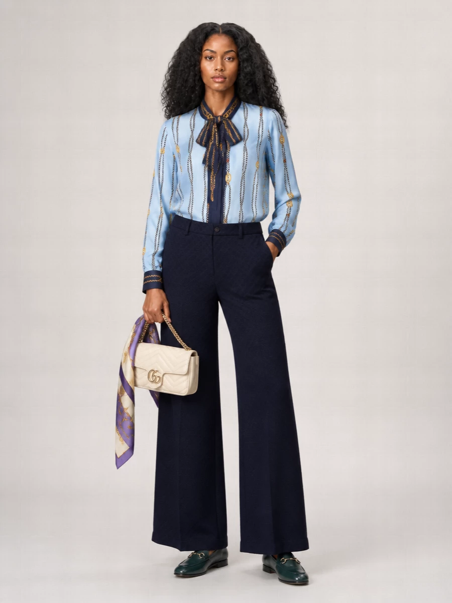 Gucci Marina Waves Shirt
