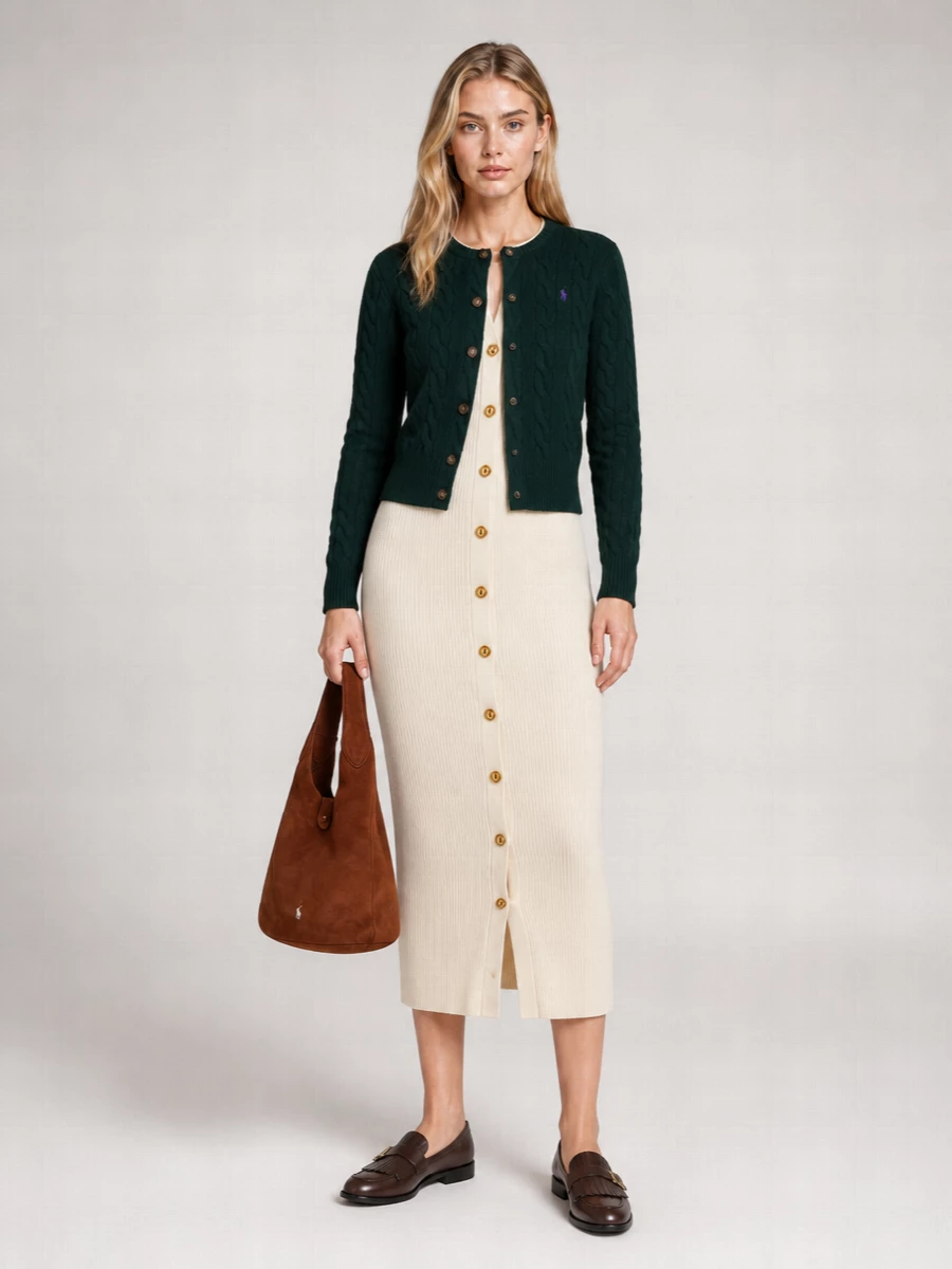 Ralph Lauren Cashmere Wool Fitted Jacket