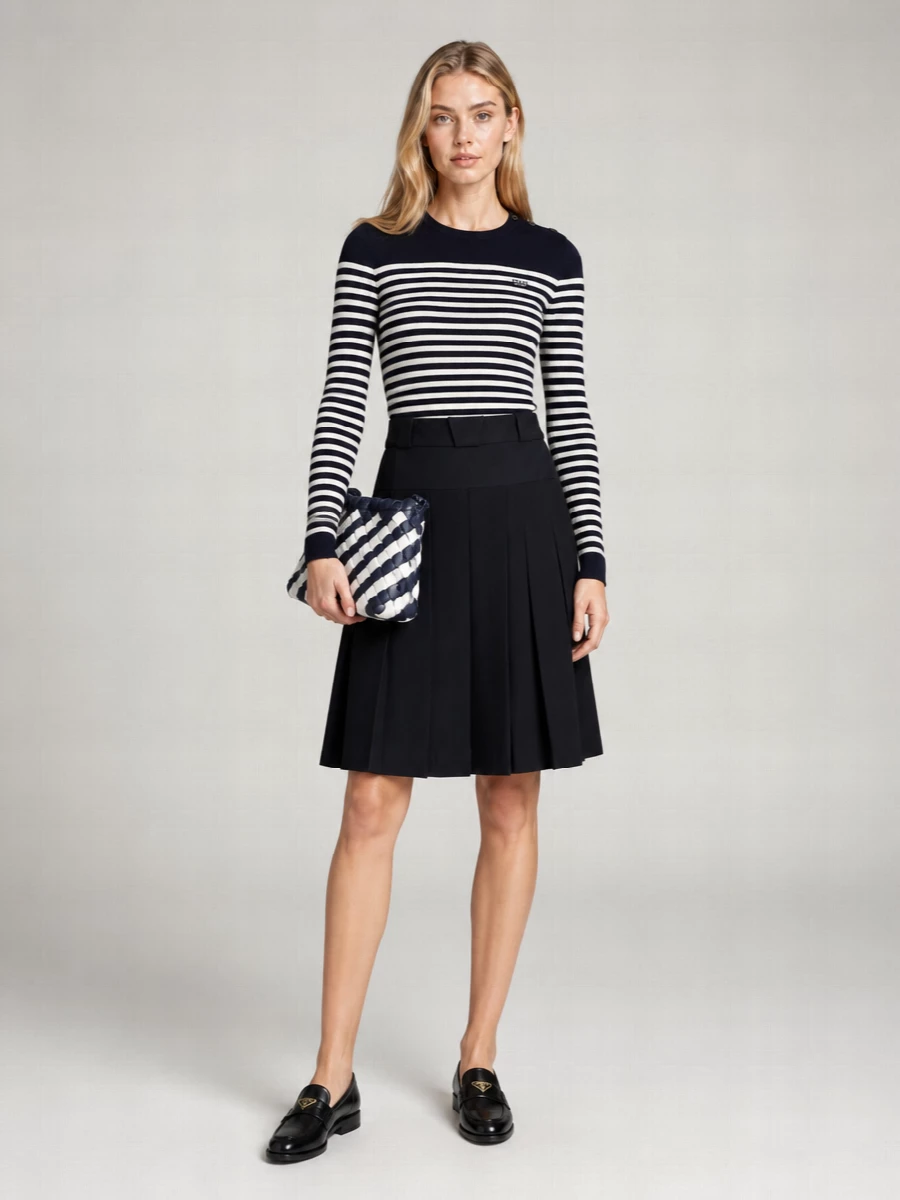 Prada Embroidered Wool Jumper