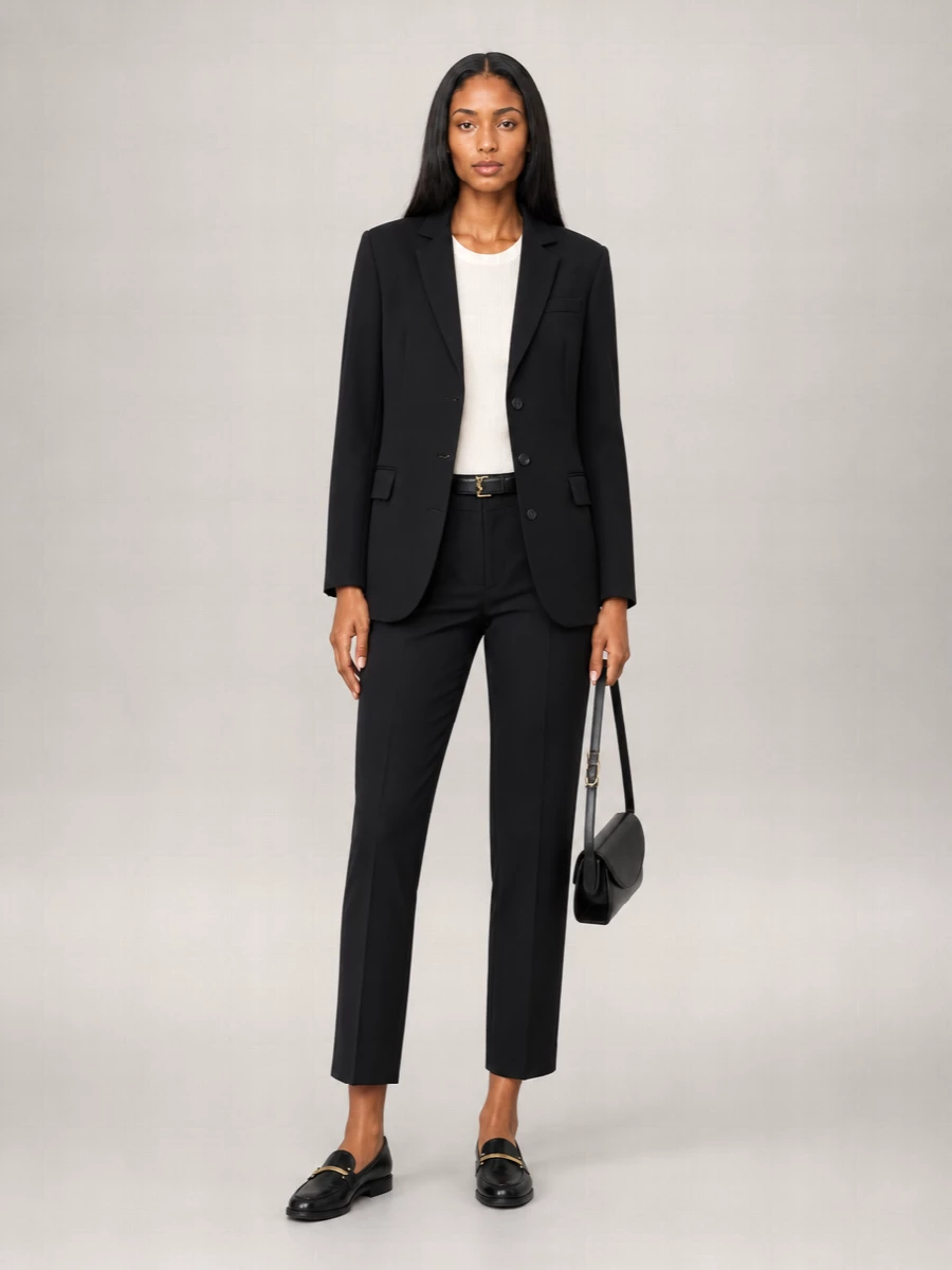 Le Sully Studio Stretch Wool Blend Blazer