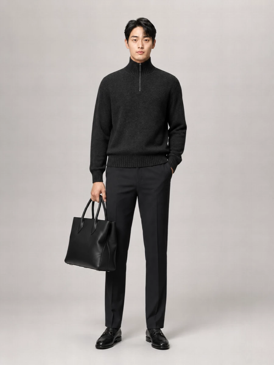 Ferragamo Leather Shoulder Bag