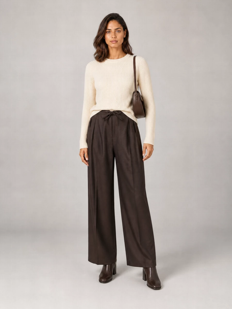 Loulou Studio Virgin Wool Wide-Leg Trousers