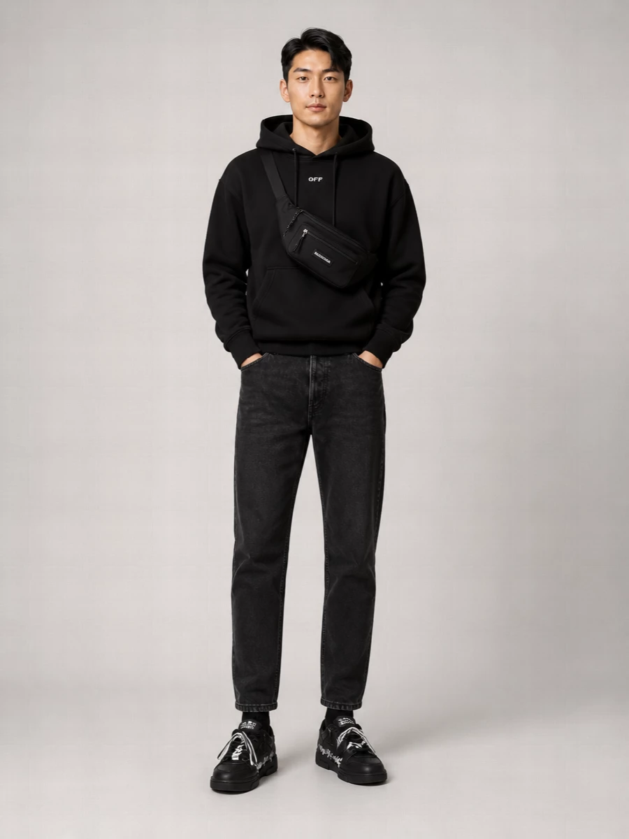 Balenciaga Nylon Explorer Belt Bag