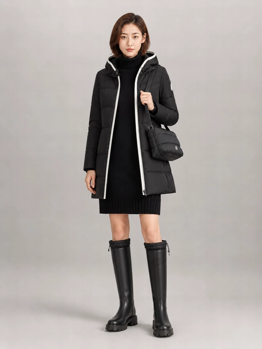 Moncler Pvc Knee-High Rain Boots