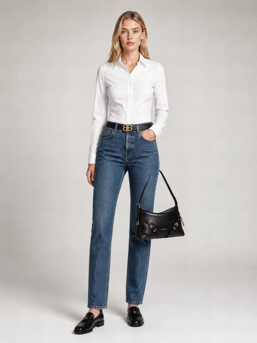 Burberry Regular-Fit Straight-Leg Jeans