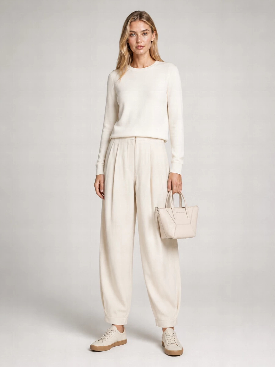 The Row Cotton Oversized Long-Sleeve T-Shirt