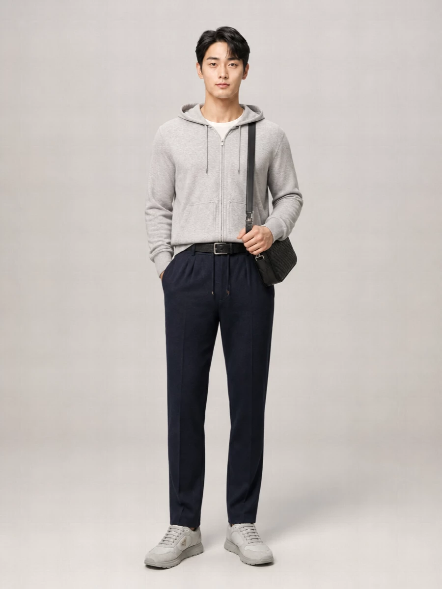 Brunello Cucinelli Cashmere-Blend Zip-Up Hoodie