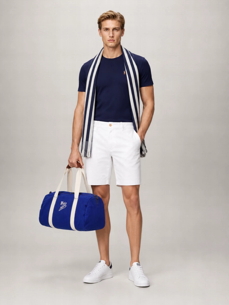Polo Ralph Lauren Ribbed Slim-Fit Short-Sleeve T-Shirt