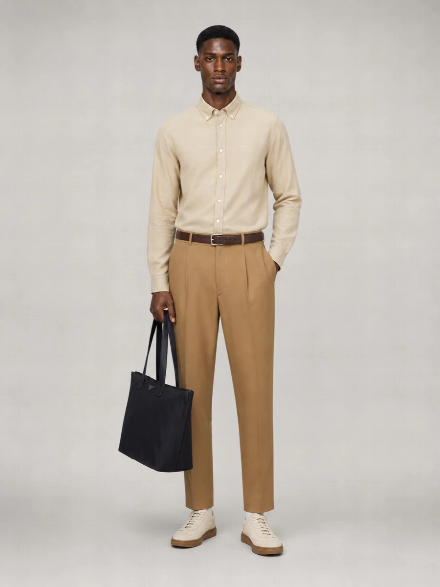 Boss Linen Long-Sleeve Shirt