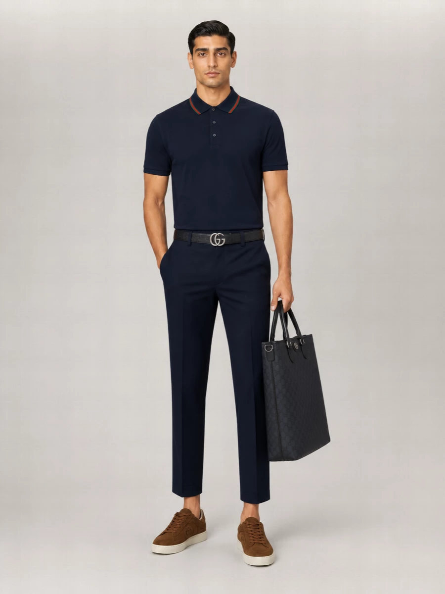 Gucci Cotton Piqué Regular-Fit Polo Shirt