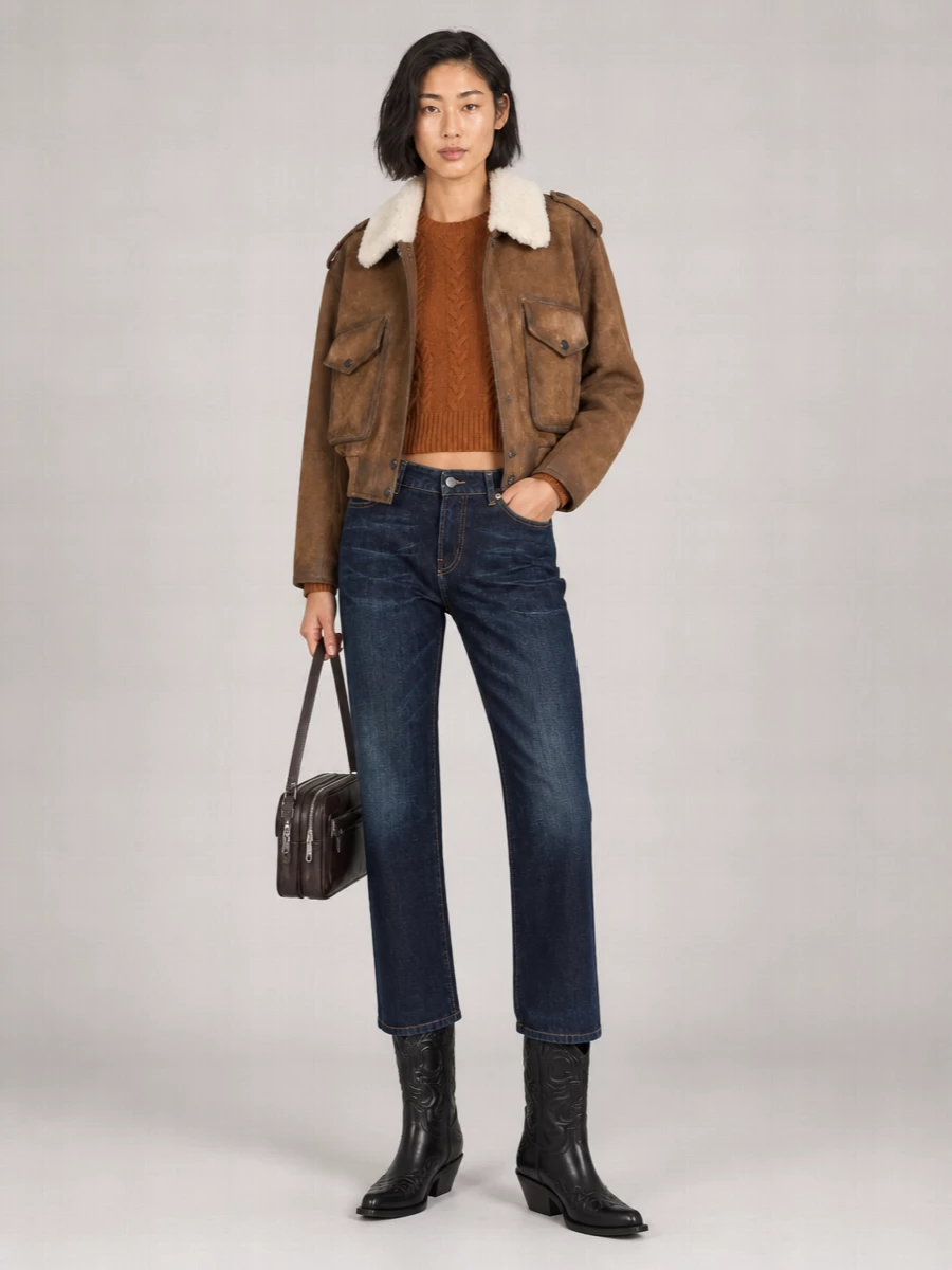 Acne Studios Leather Shoulder Bag