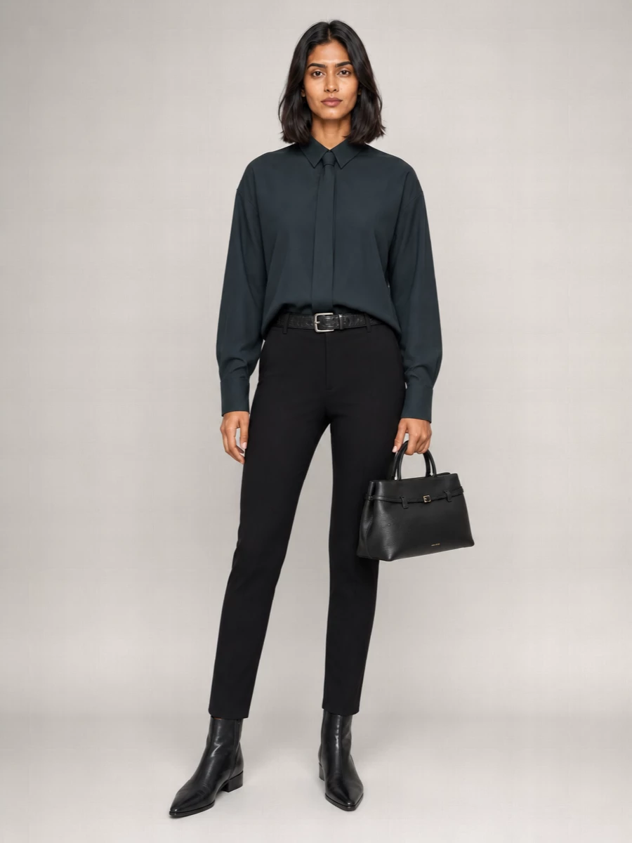 The Frankie Shop Ribbed Slim-Fit Flared Leggings
